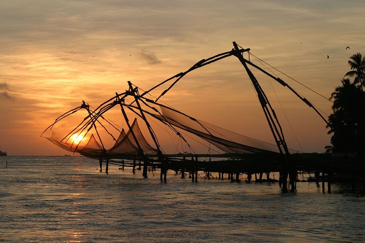 Chinese fishing nets, Kochi